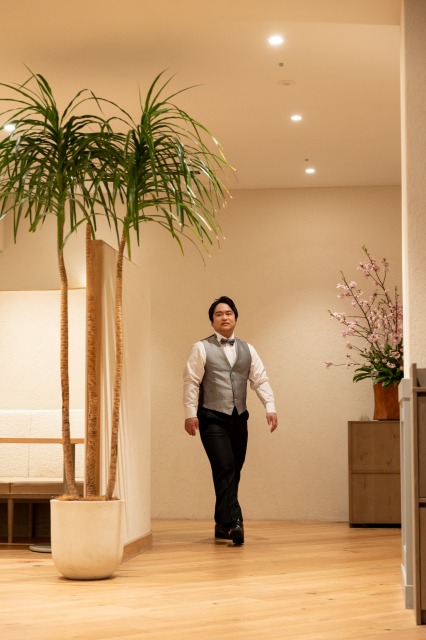 レストラン宴内人前式②