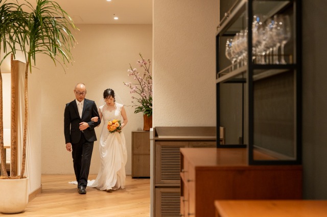 レストラン宴内人前式②