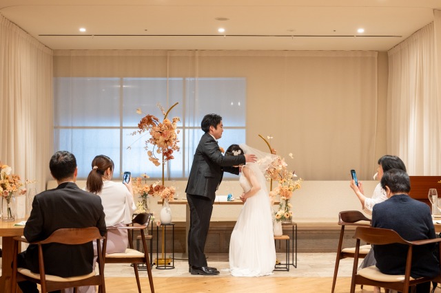 レストラン宴内人前式③