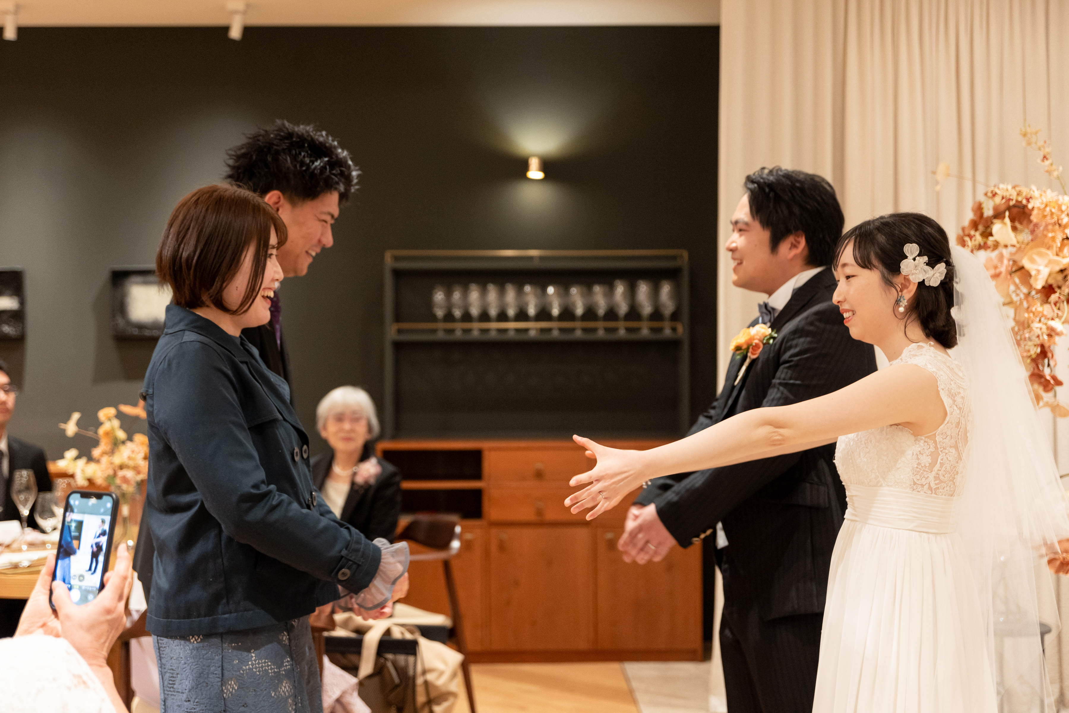 レストラン宴内人前式③