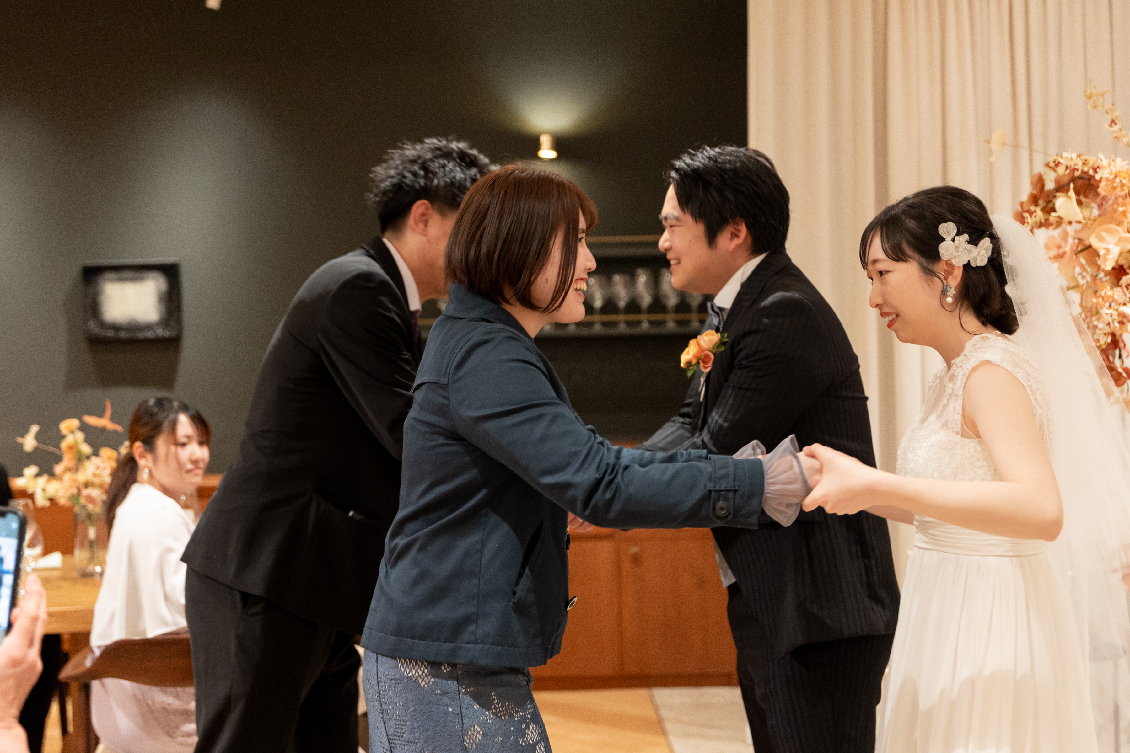 レストラン宴内人前式③