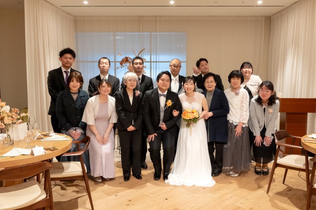 レストラン宴内人前式③