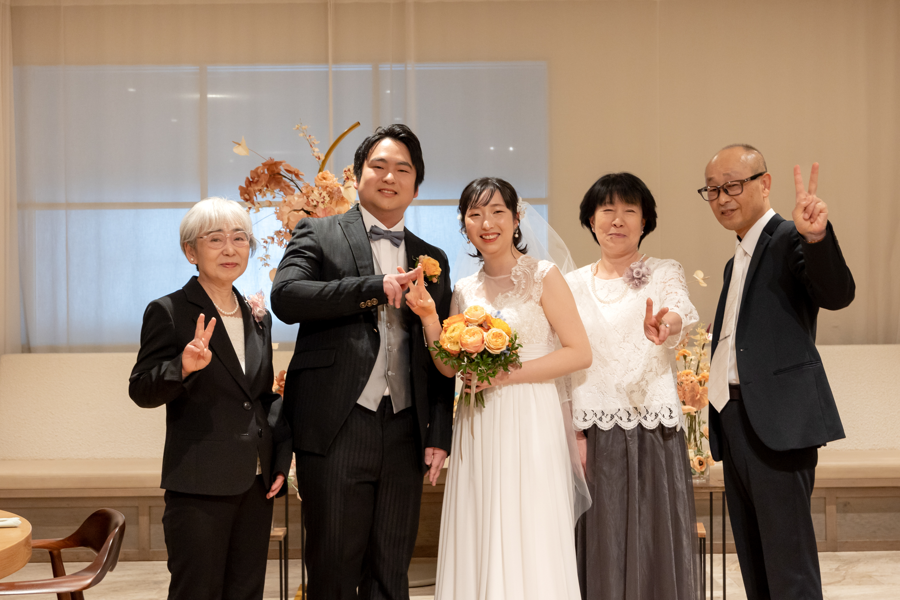 レストラン宴内人前式③