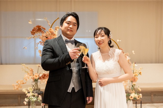レストラン宴内人前式④