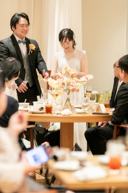 レストラン宴内人前式⑤