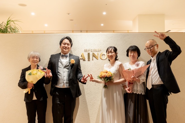 レストラン宴内人前式⑥