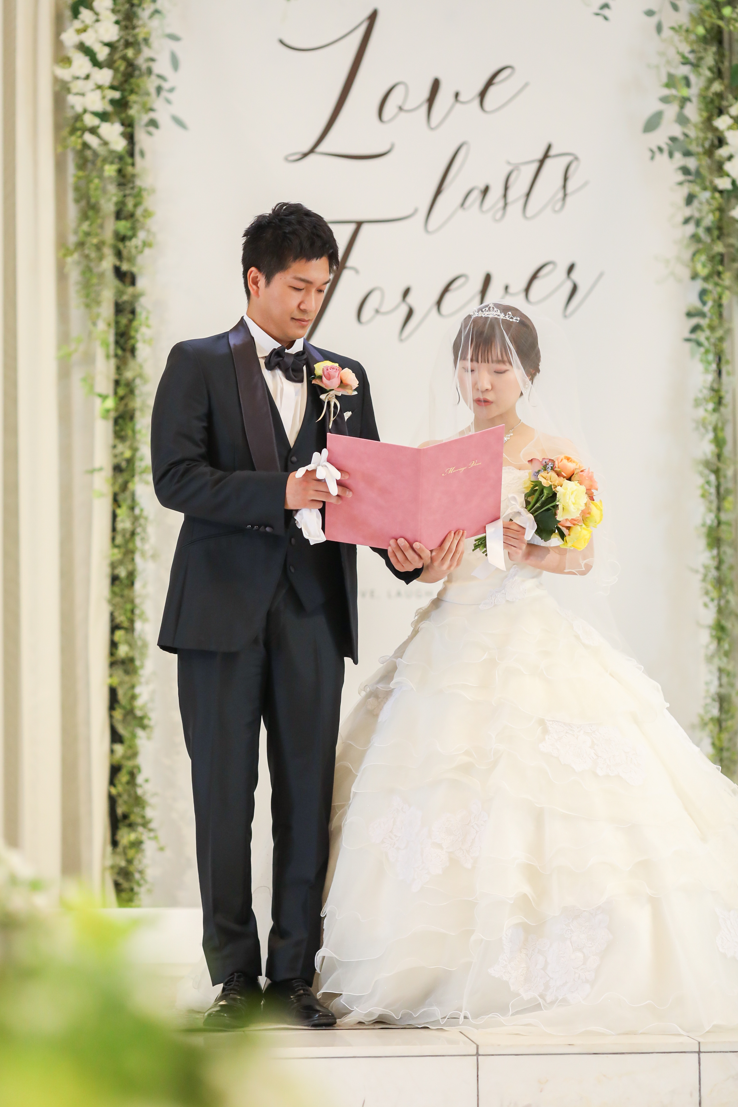 サプライズ⁉カラードレスでの再入場