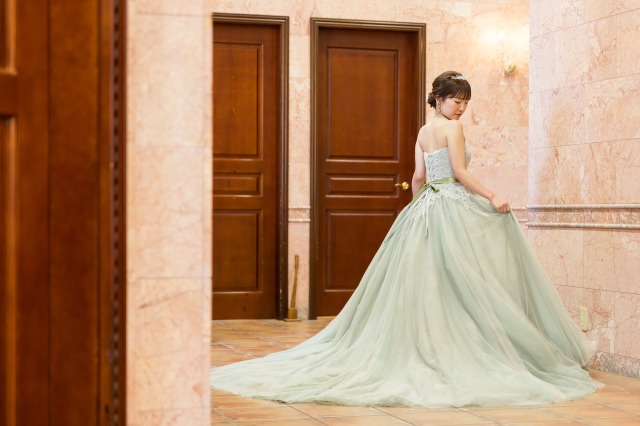 サプライズ⁉カラードレスでの再入場