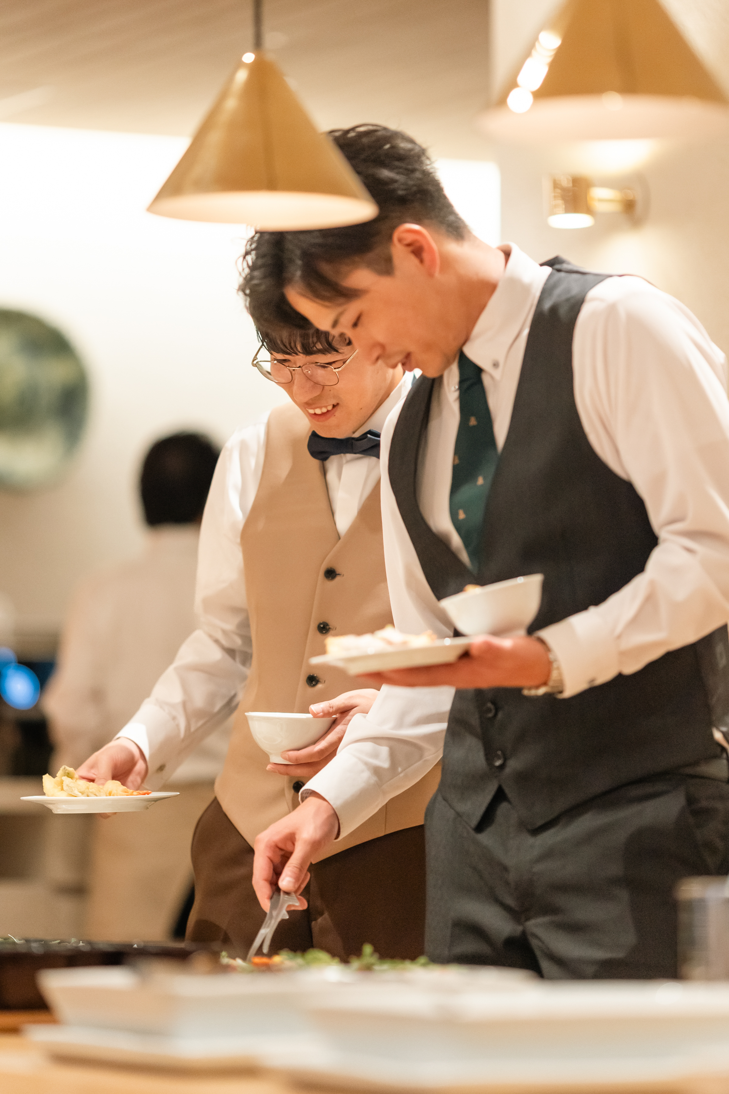 レストランでのお食事会?