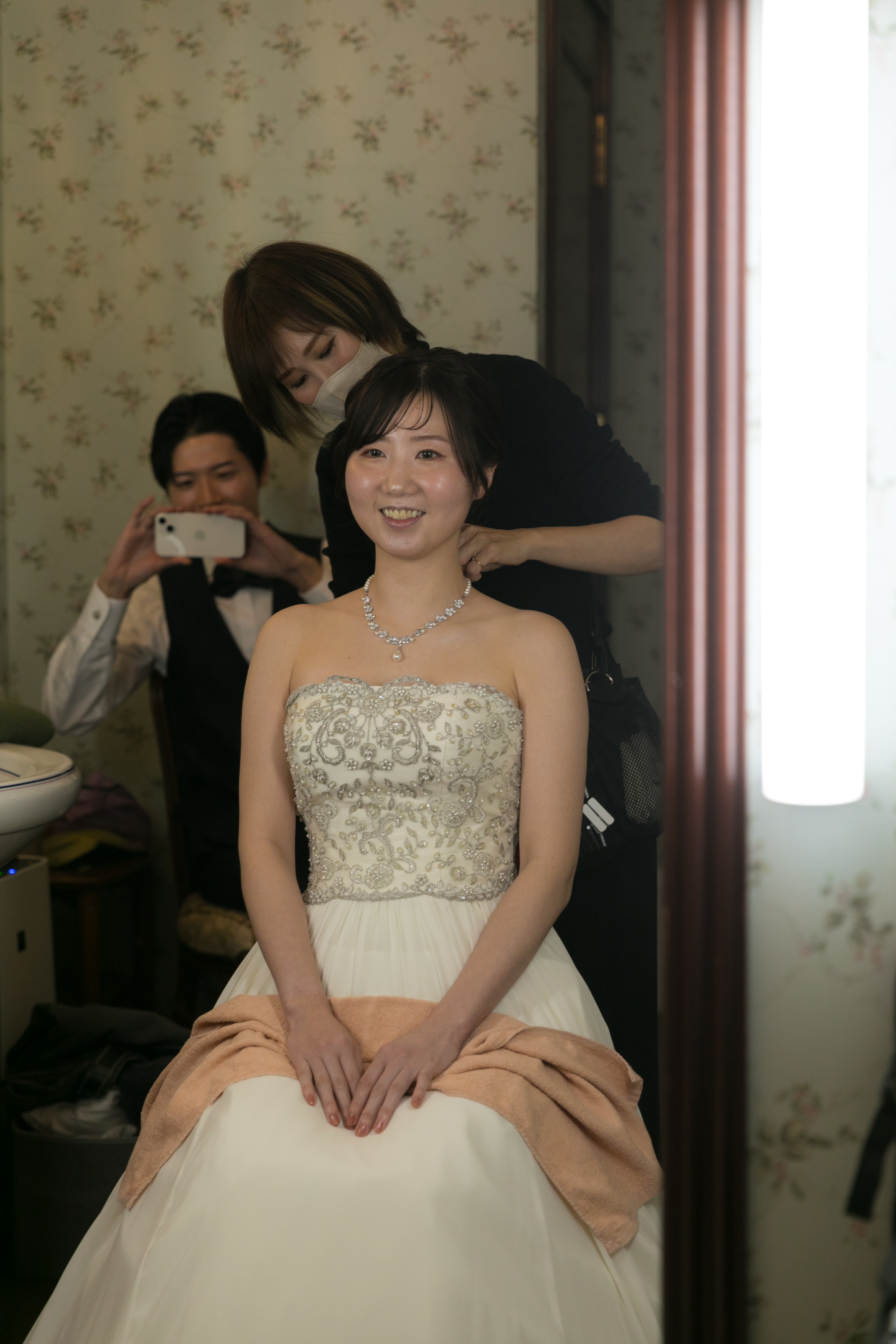 ご結婚式前お仕度部屋の様子をお届け☆