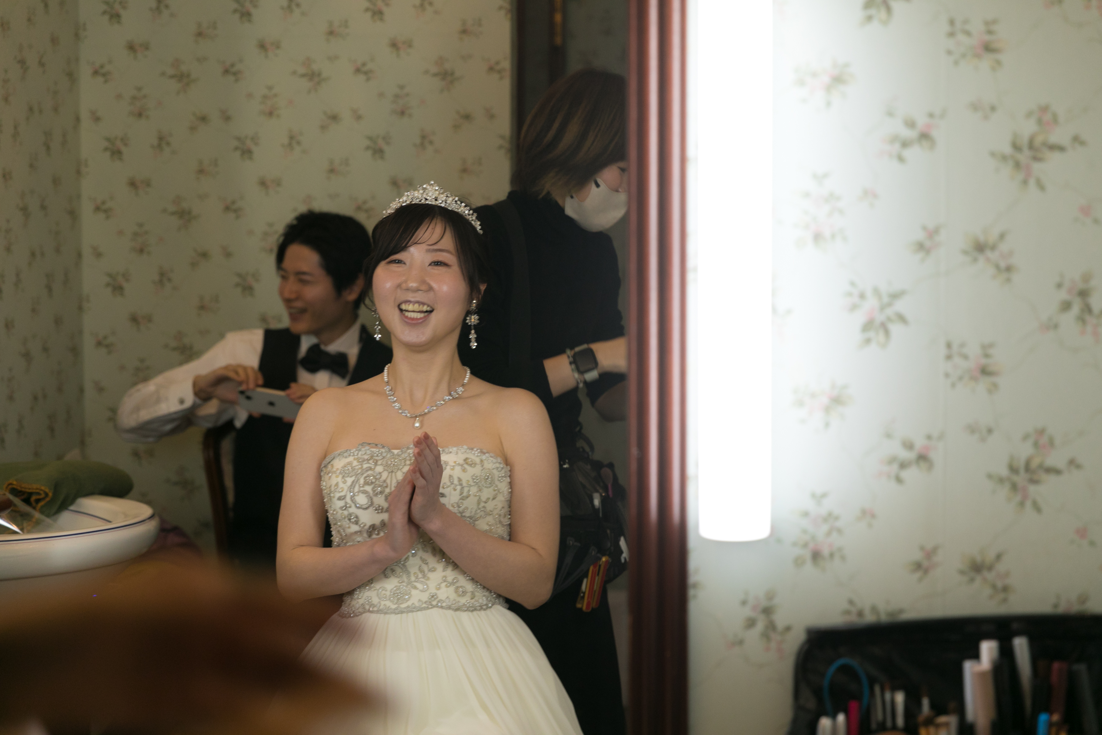 ご結婚式前お仕度部屋の様子をお届け☆
