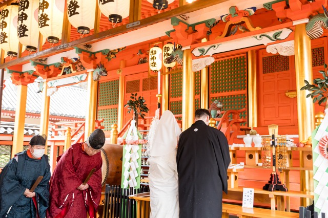 道後での結婚式⛩
