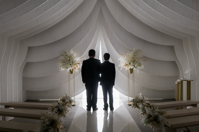 福岡店のLGBTウエディングレポート♪（タキシード＆タキシード）