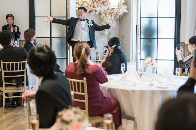 福岡店のLGBTウエディングレポート　パーティー編♪（タキシード＆タキシード）