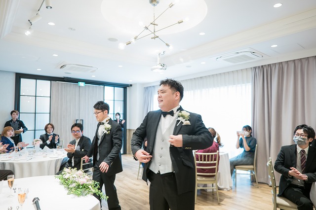 福岡店のLGBTウエディングレポート　パーティー編♪（タキシード＆タキシード）