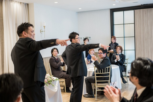 福岡店のLGBTウエディングレポート　パーティー編♪（タキシード＆タキシード）