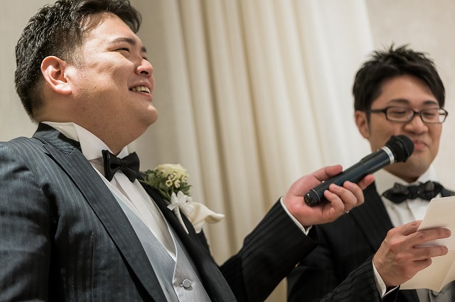 福岡店のLGBTウエディングレポート　パーティー編♪（タキシード＆タキシード）