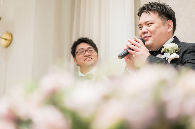 福岡店のLGBTウエディングレポート　パーティー編♪（タキシード＆タキシード）