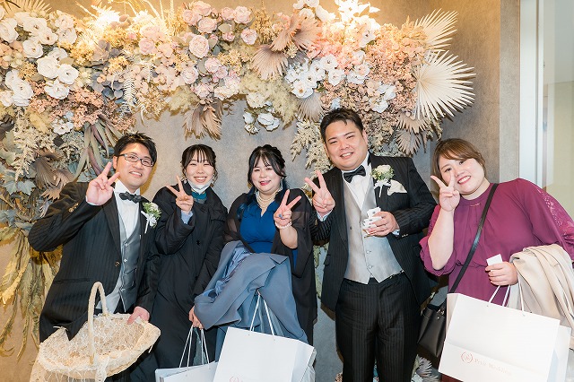 福岡店のLGBTウエディングレポート　パーティー編♪（タキシード＆タキシード）