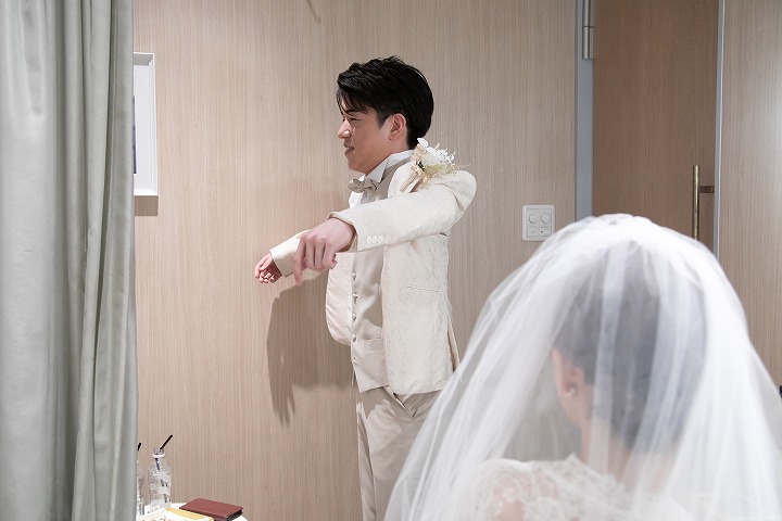 お2人らしさ満載のウェディング?