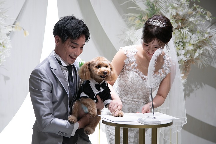 ペットと一緒にご結婚式??part③