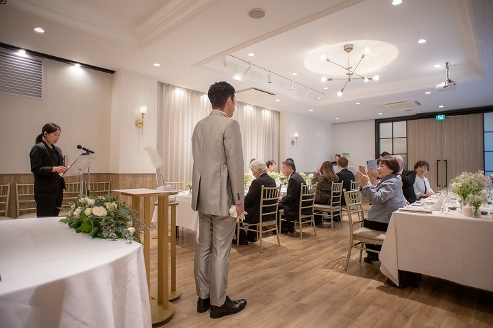 アットホームな宴内人前式♪　part③