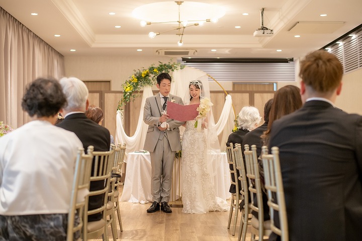 アットホームな宴内人前式♪　part③