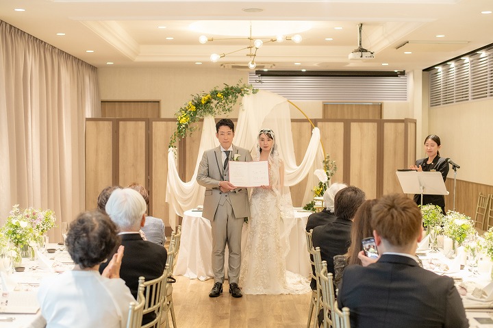 アットホームな宴内人前式♪　part④