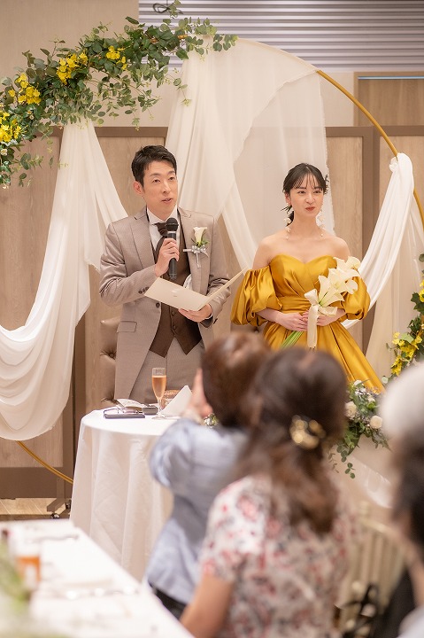 アットホームな宴内人前式♪　part⑤