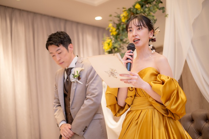 アットホームな宴内人前式♪　part⑤
