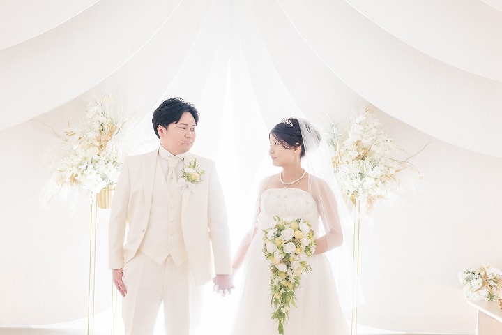 【少人数結婚式】挙式・お食事会レポート①