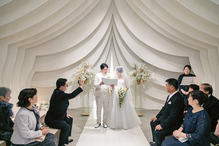 【少人数結婚式】挙式・お食事会レポート②