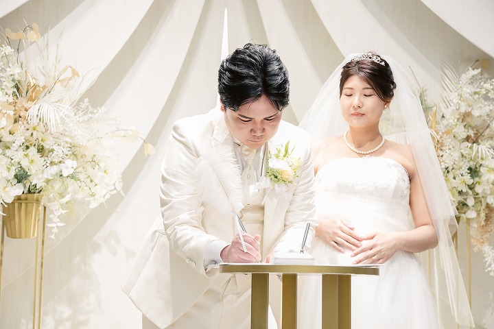 【少人数結婚式】挙式・お食事会レポート②