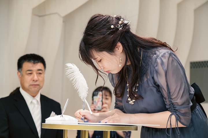 【少人数結婚式】挙式・お食事会レポート②