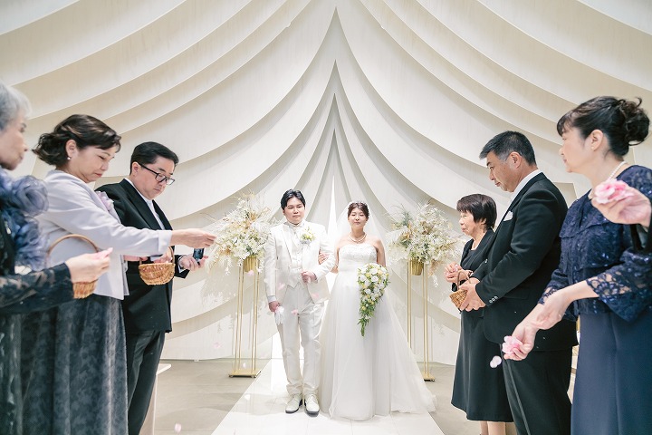 【少人数結婚式】挙式・お食事会レポート②