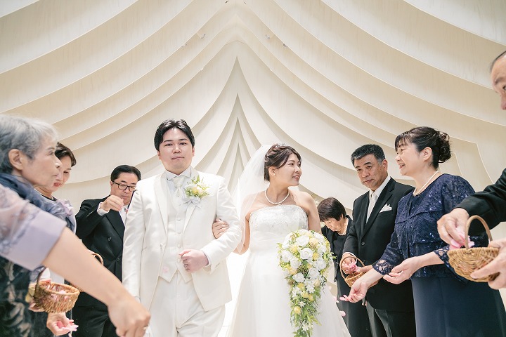 【少人数結婚式】挙式・お食事会レポート②