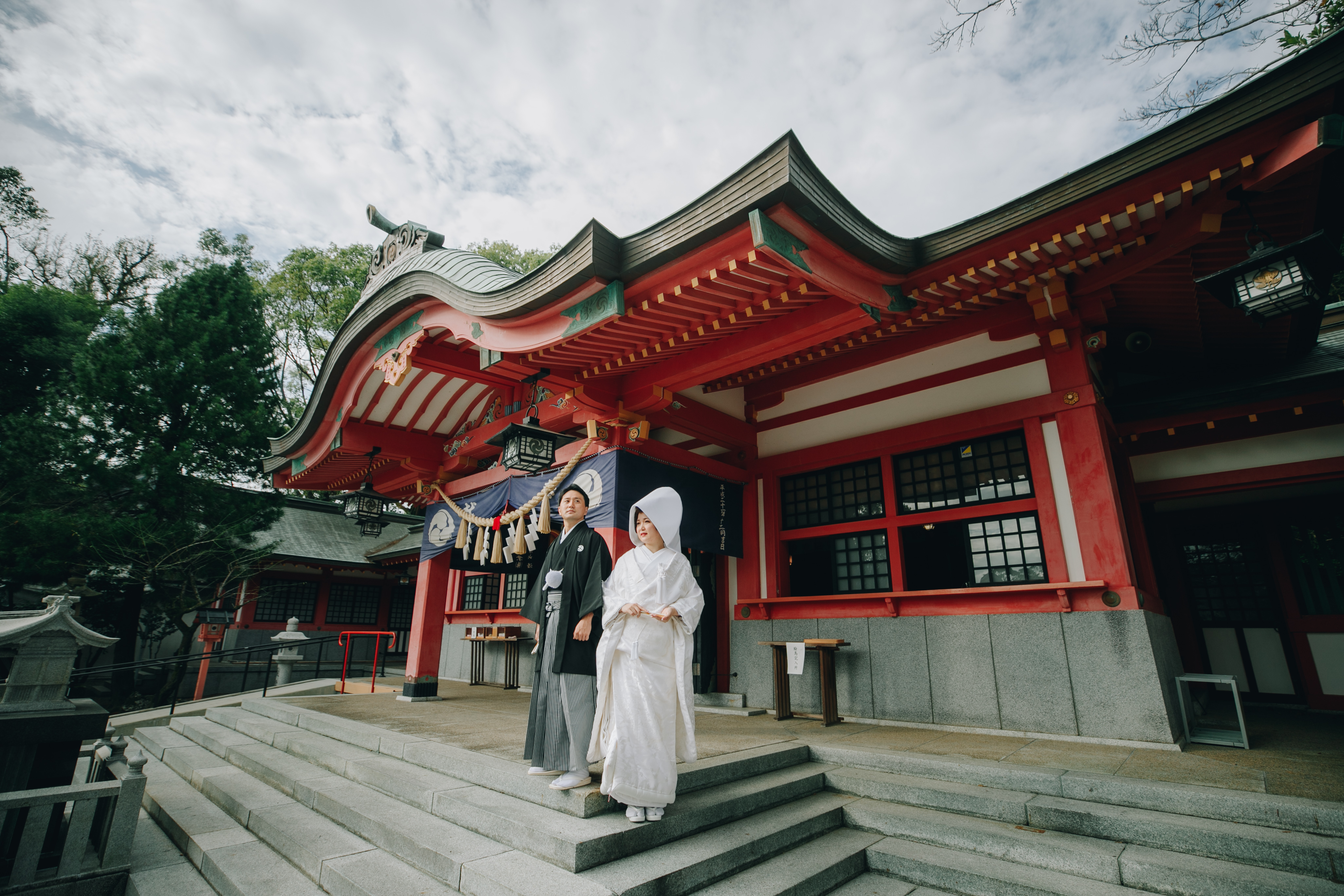 和装挙式 - 宮崎八幡宮 -