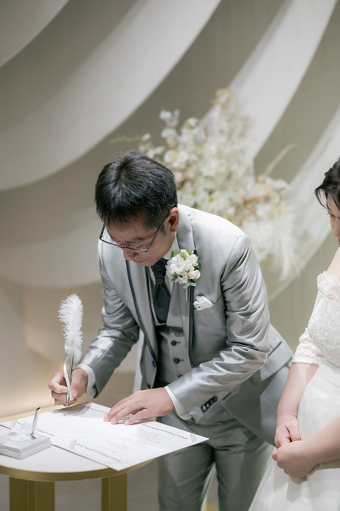 お2人だけの、特別な時間 ~挙式編~