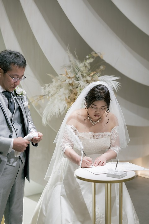 お2人だけの、特別な時間 ~挙式編~