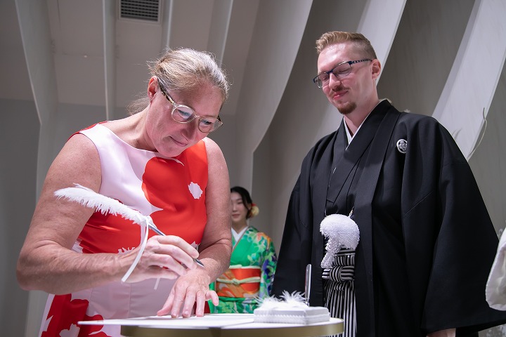 【和装人前式】生まれた国が違っても想いはひとつ　part②