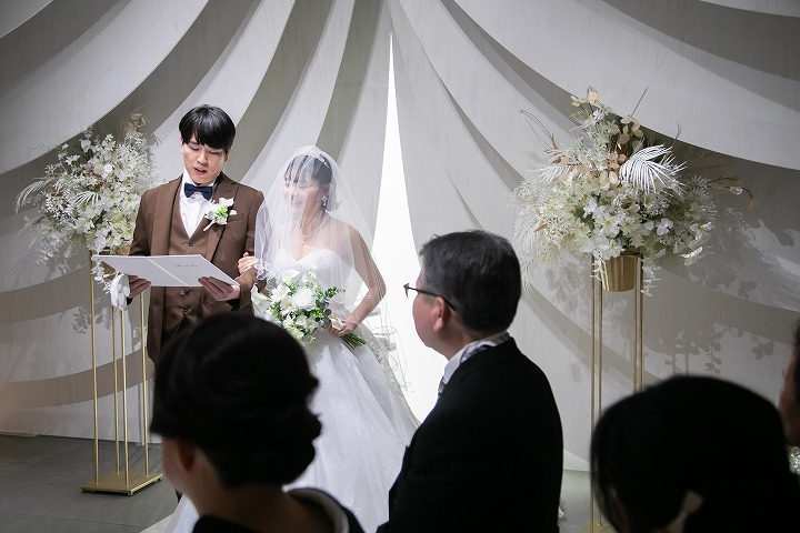 【小さな結婚式 福岡】ペットも一緒にアットホームな結婚式 レポート②