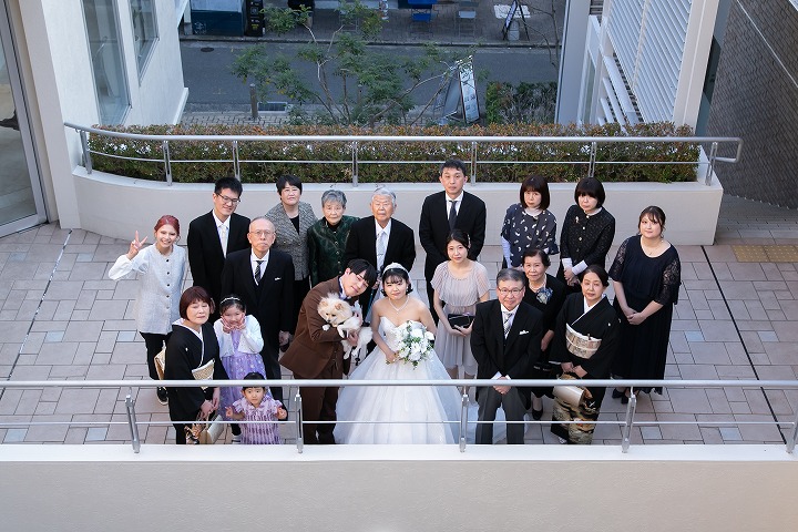 【小さな結婚式 福岡】ペットも一緒にアットホームな結婚式 レポート②