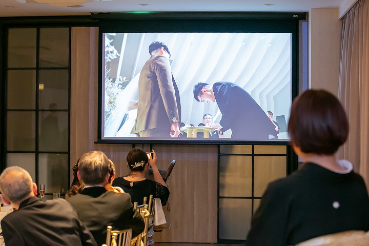 【小さな結婚式 福岡】ペットも一緒にアットホームな結婚式 レポート④