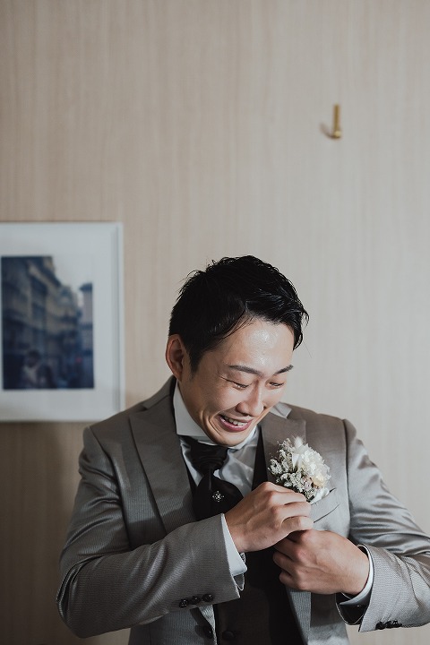 小さな結婚式福岡店　ウェディングレポート①　お仕度～リハーサル