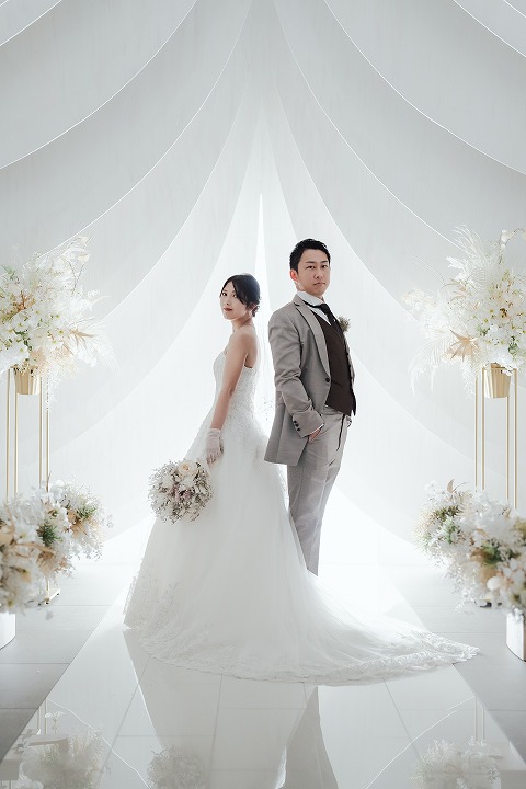 小さな結婚式福岡店　ウェディングレポート①　お仕度～リハーサル