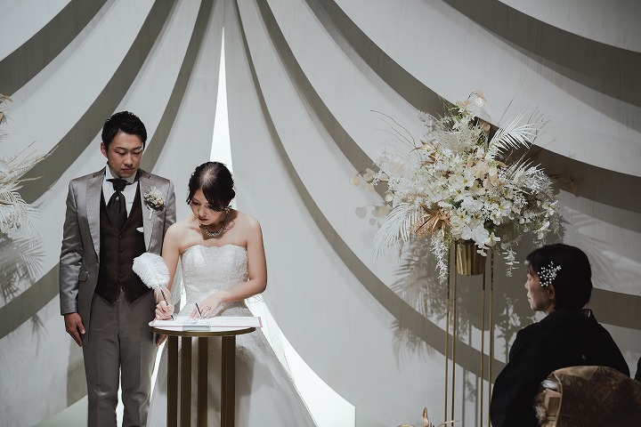 小さな結婚式福岡店　ウェディングレポート③　～挙式後編～