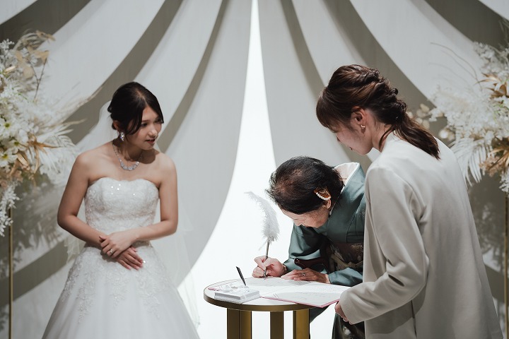 小さな結婚式福岡店　ウェディングレポート③　～挙式後編～