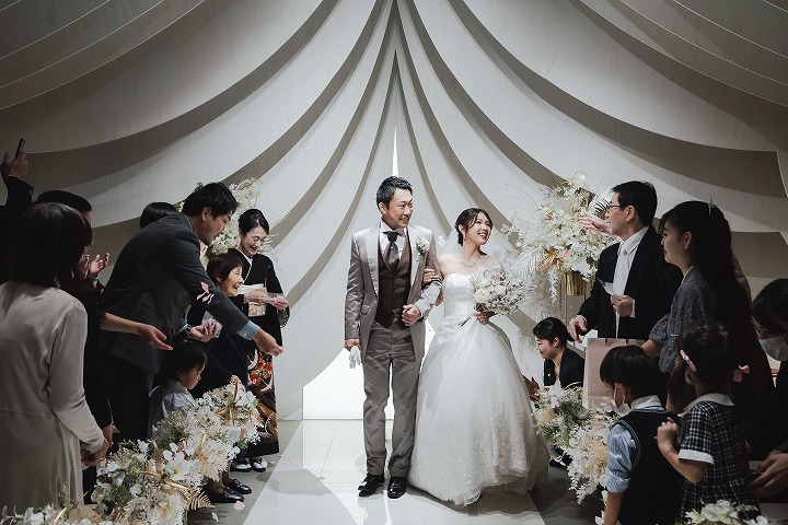 小さな結婚式福岡店　ウェディングレポート③　～挙式後編～