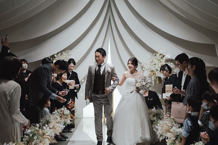 小さな結婚式福岡店　ウェディングレポート③　～挙式後編～