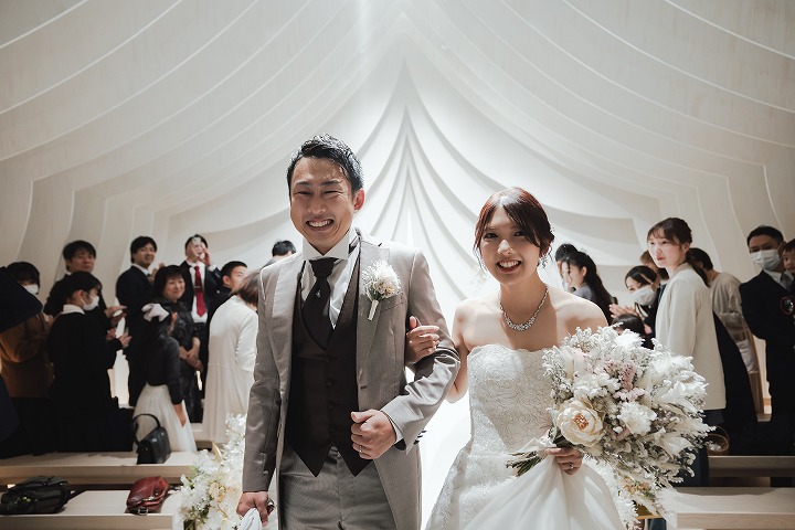 小さな結婚式福岡店　ウェディングレポート③　～挙式後編～